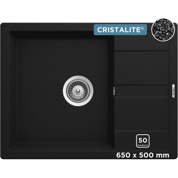 Schock Granitspüle Lucca Plus, rechteckig, 65/50 cm