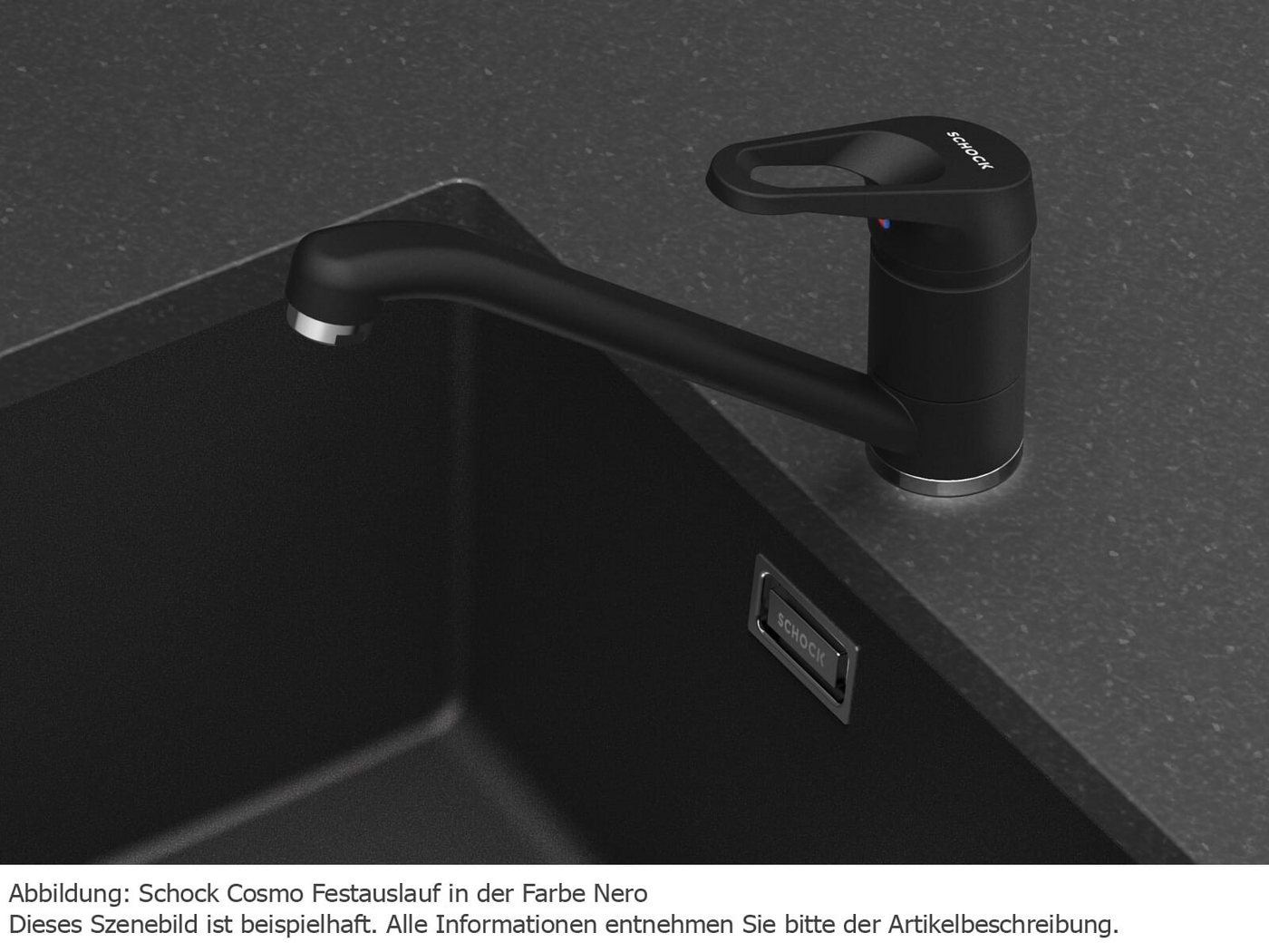 Schock Küchenarmatur (1-St) 525001CHR, keramische Dichtungen – Bild 3 von 4