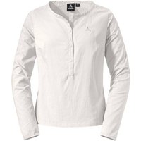 SCHÖFFEL Damen Bluse Blouse Catania L, Größe 38 in Weiß