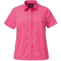 SCHÖFFEL Damen Bluse Blouse Graseck L, Größe 38 in Pink