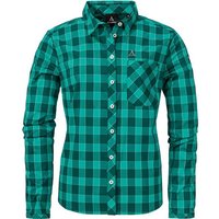 SCHÖFFEL Damen Bluse Blouse Silba L, Größe 40 in Grün
