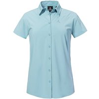 SCHÖFFEL Damen Bluse Blouse Style Dooser WMN, Größe 40 in Blau