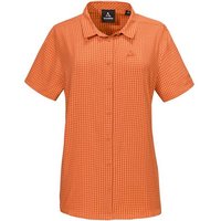 SCHÖFFEL Damen Bluse CIRC Blouse Style Dalfoss WMN, Größe 38 in Orange
