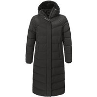 SCHÖFFEL Damen Mäntel lang Da Down Coat Style Vindave WMS, Größe 38 in Schwarz