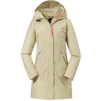 SCHÖFFEL Damen Parka Sardegna L, Größe 36 in Braun