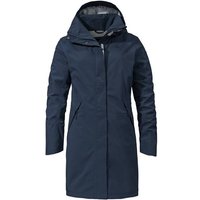 SCHÖFFEL Damen Parka Sardegna L, Größe 36 in Blau