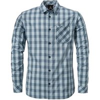SCHÖFFEL Herren Hemd Shirt Sobra M, Größe 62 in Blau