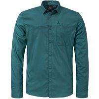 SCHÖFFEL Herren Hemd Shirt Treviso M, Größe 54 in Grün