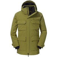 SCHÖFFEL Herren Mantel Down Parka Ridgeland M, Größe 50 in Braun