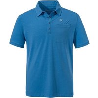 SCHÖFFEL Herren Polo Polo Shirt Ramseck M, Größe 52 in Blau