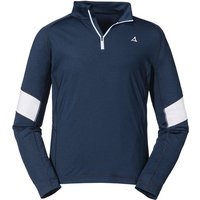 SCHÖFFEL Herren Rolli Longsleeve Glatthorn, Größe 48 in Blau