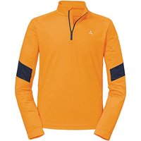SCHÖFFEL Herren Rolli Longsleeve Glatthorn, Größe 50 in Orange