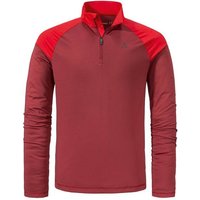 SCHÖFFEL Herren Rolli Longsleeve Lenggries M, Größe 54 in Rot