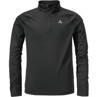 SCHÖFFEL Herren Rolli Longsleeve Lenggries M, Größe 54 in Schwarz