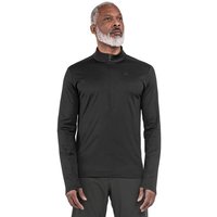SCHÖFFEL Herren Rolli Longsleeve Style Pine MNS, Größe 46 in Schwarz