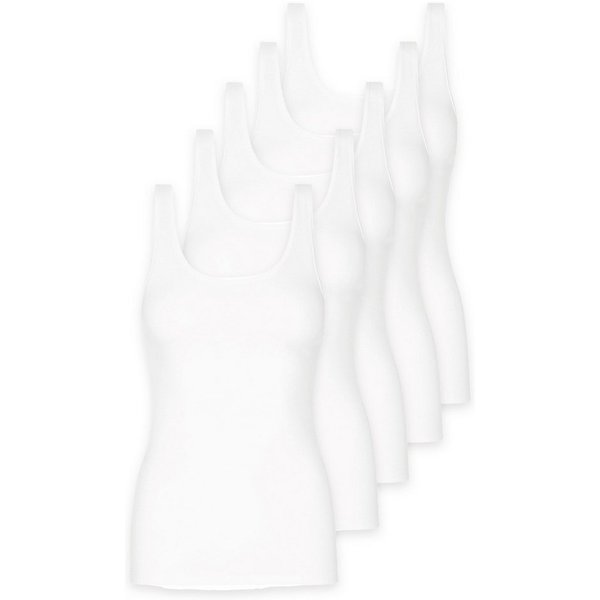 Schöller Achselhemd 5er Pack Damen Achselhemd Baumwolle (Packung, 5-St) -
