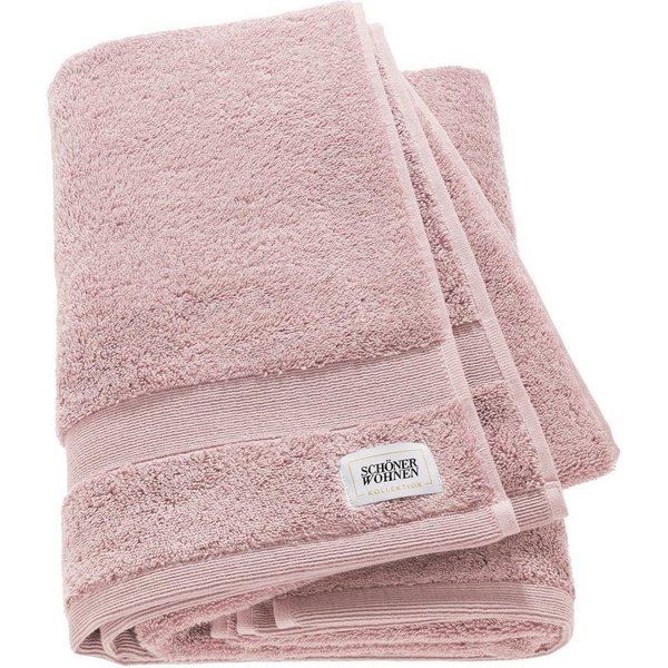 SCHÖNER WOHNEN-Kollektion Badetuch Cuddly, Frotteevelours (1-St), in unterschiedlichen Farben