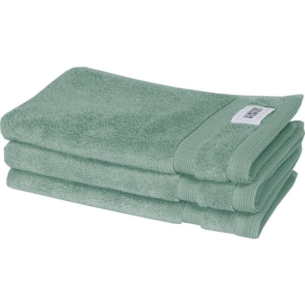 SCHÖNER WOHNEN-Kollektion Gästehandtuch Cuddly, Frottier (3-St), schnell trocknende Airtouch-Qualität