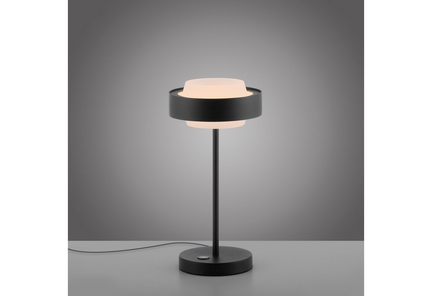 SCHÖNER WOHNEN-Kollektion LED Tischleuchte ELMO, Memoryfunktion, LED fest integriert, Warmweiß, SCHÖNER WOHNEN Kollektion, Touchdimmer, Memoryfunktion – Bild 5 von 5