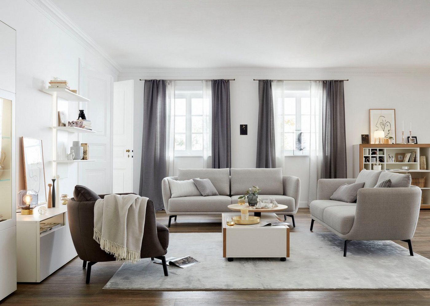 SCHÖNER WOHNEN-Kollektion Sofa Pearl, hochwertig und komfortabel, - 5 Jahre Hersteller-Garantie, wahlweise als 2,5- oder 3-Sitzer erhältlich – Bild 2 von 5