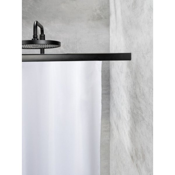 SCHÖNER WOHNEN-Kollektion Vorhangschiene »Jete«, ausziehbar, ohne Bohren, geklemmt, Aluminium, Kunststoff, Teleskop-Duschschiene, ausziehbar