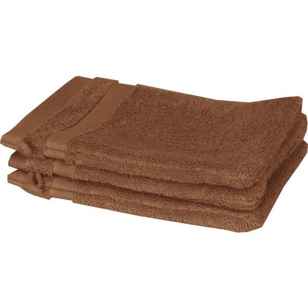 SCHÖNER WOHNEN-Kollektion Waschhandschuh Cuddly, (Set, 3-St), schnell trocknende Airtouch-Qualität