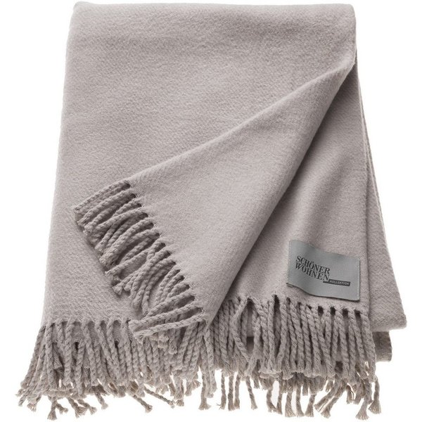 Wohndecke Basics, SCHÖNER WOHNEN-Kollektion, mit Fransen, Kuscheldecke
