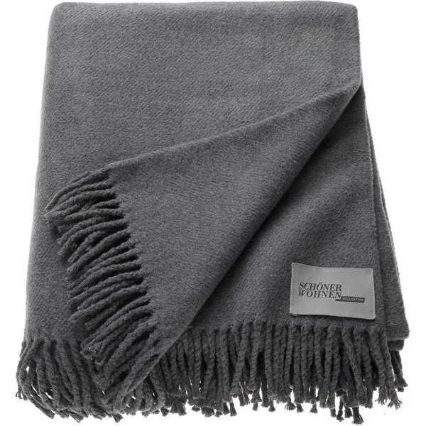 Wohndecke Basics, SCHÖNER WOHNEN-Kollektion, mit Fransen, Kuscheldecke