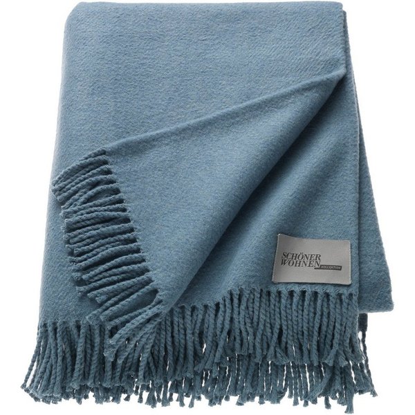 Wohndecke Basics, SCHÖNER WOHNEN-Kollektion, mit Fransen, Kuscheldecke