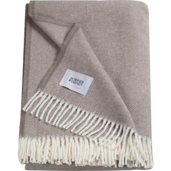 Wohndecke Relax, SCHÖNER WOHNEN-Kollektion, mit Fransen, Kuscheldecke