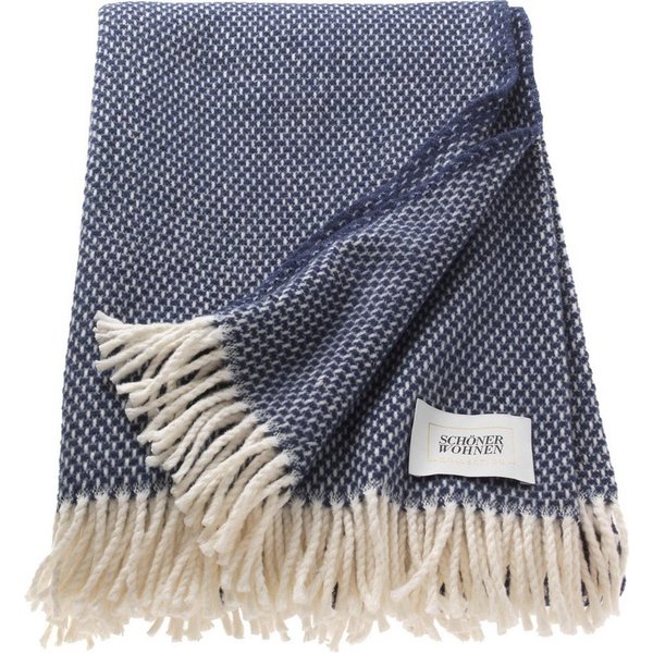 Wohndecke Zen, Fransen, Kuscheldecke, SCHÖNER WOHNEN-Kollektion, mit Fransen, Kuscheldecke