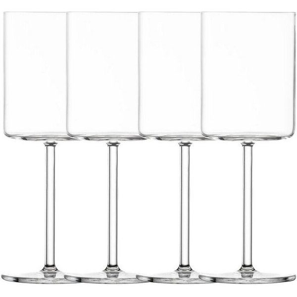 SCHOTT ZWIESEL Weinglas Rotweinglas 4er-Set Modo klar, 4-tlg., Tritan-Kristallglas, 440ml, Tritan-Kristallglas, spülmaschinenfest, bruchsicher