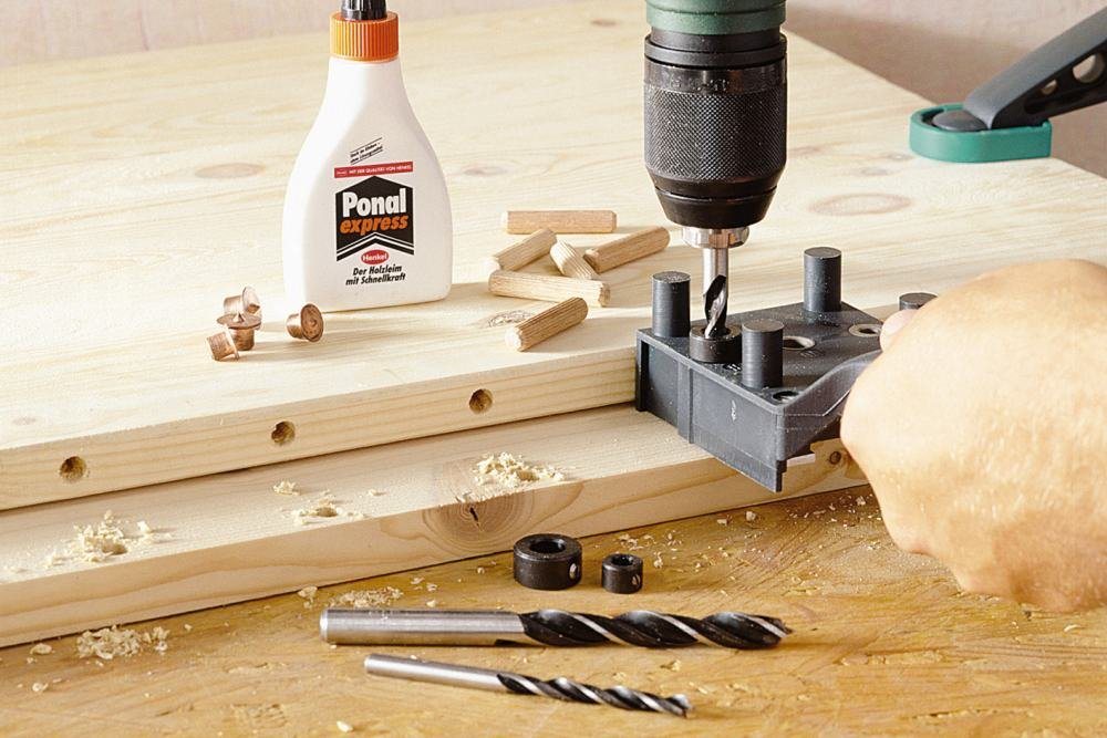 Wolfcraft Schrauben- und Dübel-Set Wolfcraft Sortimentsbox Holzdübel 78 teilig – Bild 2 von 5