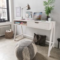 Schublade für Schreibtisch "Leon" & "Leonie", Kiefer weiß
