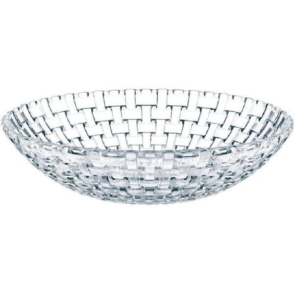Nachtmann Schüssel Nachtmann Bossa Nova Schale rund 30 cm, Kristallglas, (Packung)