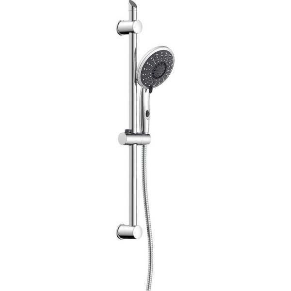 Schütte Brausegarnitur Florenz, Höhe 70 cm, 5 Strahlart(en), Set, Regendusche, Wellness Duschkopf mit 5 Funktionen