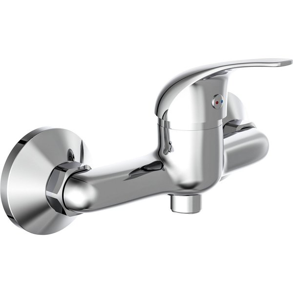 Schütte Duscharmatur Athos Plus Wasserhahn Bad, Mischbatterie Dusche in Chrom