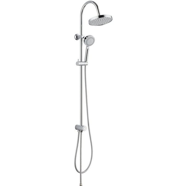 Schütte Duschsystem Niagara Rain, Höhe 112 cm, 5 Strahlart(en), Überkopfbrausset Duschsäule Brauseset, Regendusche ohne Armatur