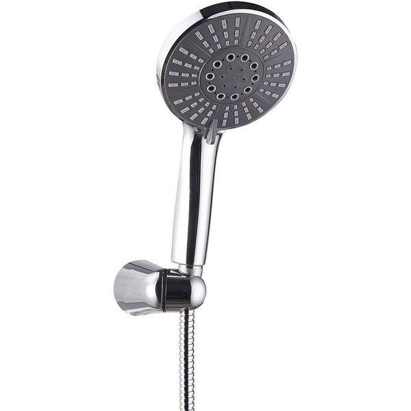 Schütte Handbrause Adria, (Set), mit Wasserstop-Funktion inkl. Schlauch und Halterung, 4 Funktionen