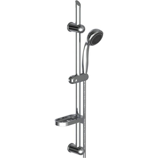 Schütte Stangenbrause-Set Fresh, Höhe 76 cm, 8 Strahlart(en), Set, mit Schlauch und Halterung, Wellness Duschkopf mit 8 Funktionen