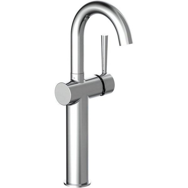 Schütte Waschtischarmatur Cornwall Design Wasserhahn Bad für Aufsatz-Waschbecken, Mischbatterie, Chrom