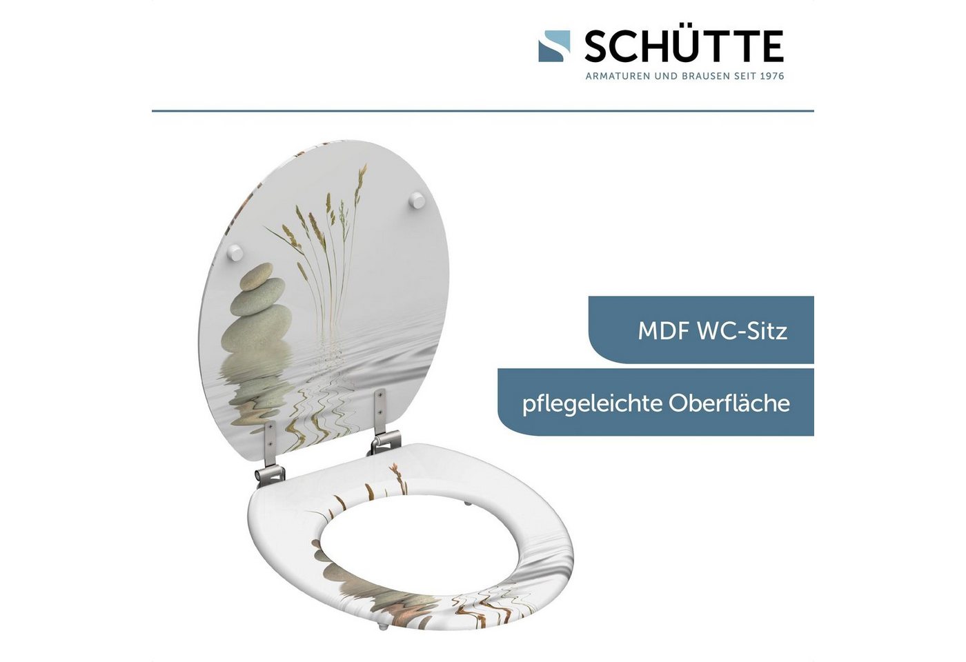 Schütte WC-Sitz Balance, MDF-Holzkern – Bild 4 von 5