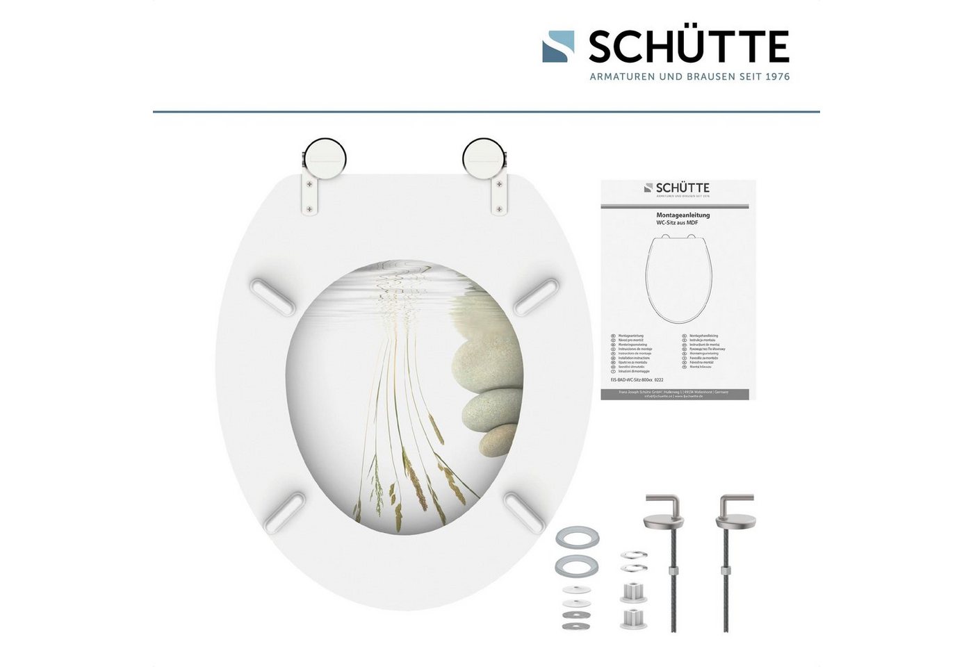 Schütte WC-Sitz Balance, MDF-Holzkern – Bild 5 von 5