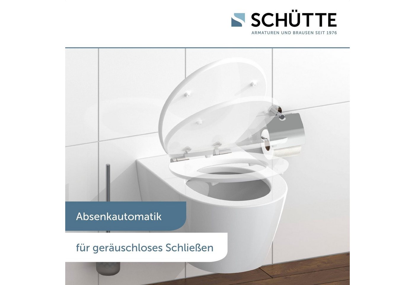 Schütte WC-Sitz BALANCE, High Gloss mit MDF Holzkern, mit Absenkautomatik – Bild 2 von 5