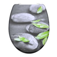 SCHÜTTE WC Sitz Duroplast mit Absenkauto, Stone