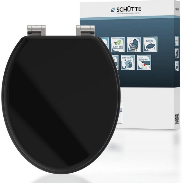 Schütte WC-Sitz SPIRIT, mit Absenkautomatik und MDF-Holzkern