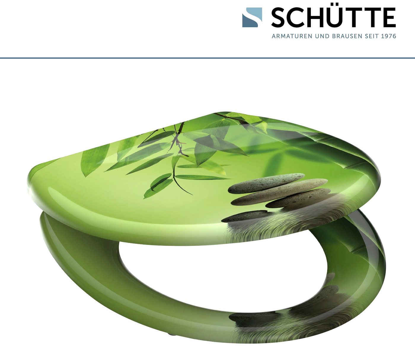 Schütte WC-Sitz Stone, Duroplast, mit Absenkautomatik und Schnellverschluss – Bild 3 von 5