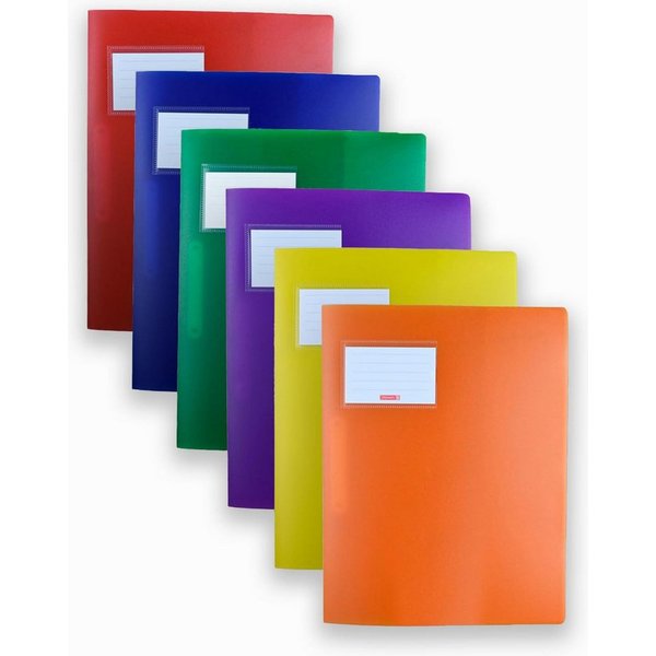 BRUNNEN Schulheft Brunnen, FACT!pp Schnellhefter A4, mit Namensschild & Einstecktasche