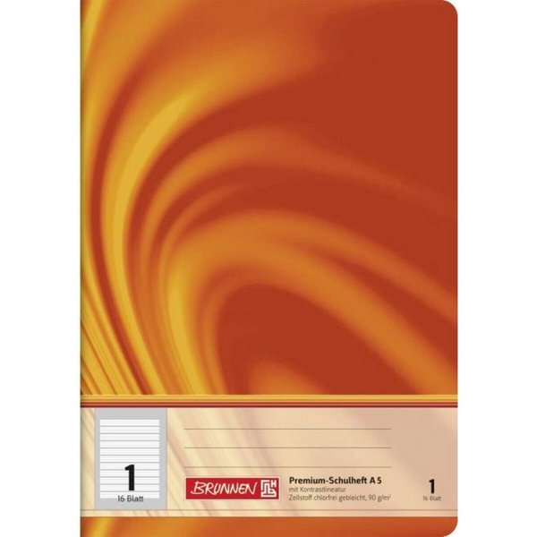 1, orange, 16 Blatt