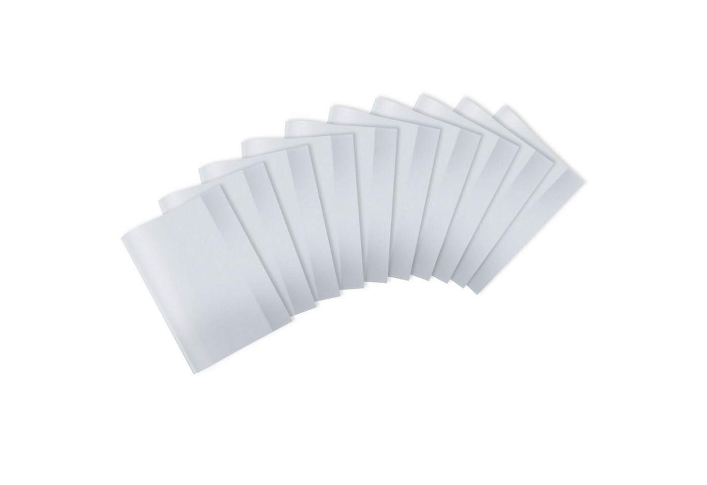 HERMA Schulheft Herma Heftschoner PP transparent A4 farblos 10 Stück – Bild 2 von 2